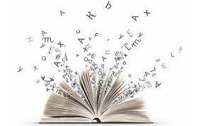 lets mots volant d'un livre