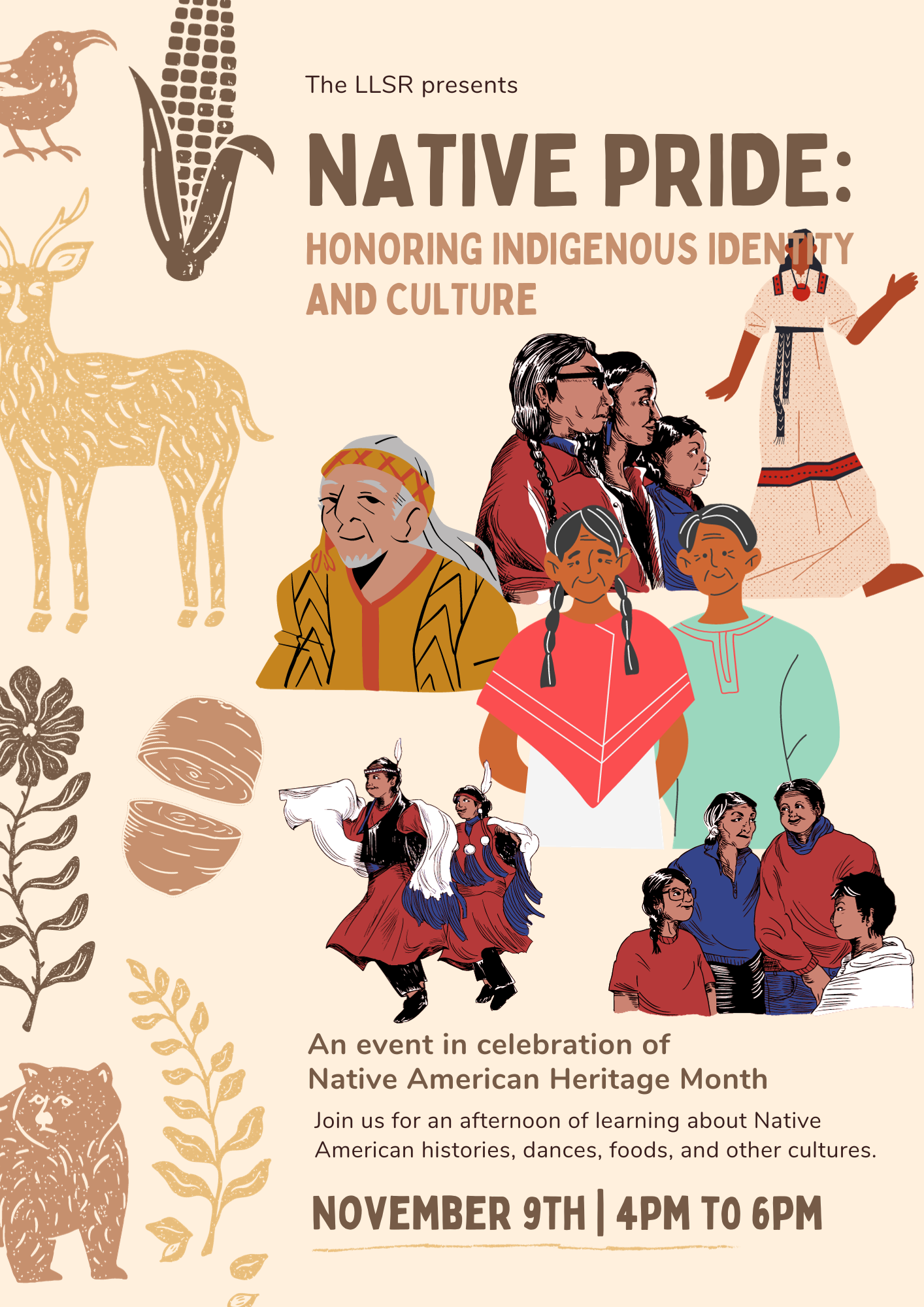 LLSR Native American Culture Event - November 9th